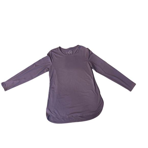 J JIll Long Sleeve Fit Performance Tshirt Womens XSmall Purple - Picture 1 of 5